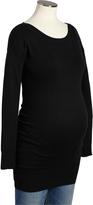 Thumbnail for your product : Old Navy Maternity Boat-Neck Tunic Sweaters