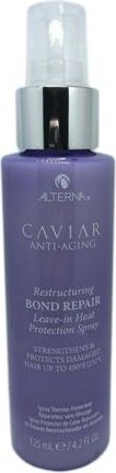 Alterna Caviar Anti-Aging Leave-In Heat Protection Spray Restructuring Bond Repair4.2 Ounce 125 Gram