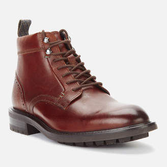 Ted Baker Men's Wottsn Leather Lace Up Boots - Tan