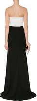Thumbnail for your product : Valentino Ivory/Black Silk Gown