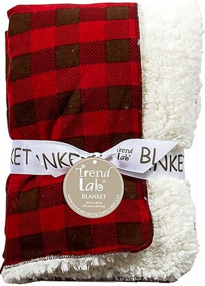 Trend Lab Northwoods Buffalo Check Receiving Blanket Multi