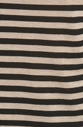 Eileen Fisher Petite Women's Stripe Fine Gauge Merino Knit Tunic Top