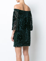 Thumbnail for your product : Trina Turk floral print off-the-shoulder dress