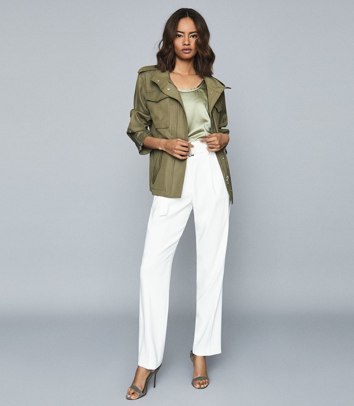 utility khaki jacket