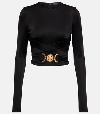 versace gold top