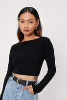 Thumbnail for your product : Nasty Gal Womens Petite Slinky Open Back Strappy Top