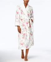 Thumbnail for your product : Charter Club Long Floral-Print Contrast Robe, Created for Macy's