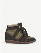 Isabel marant Bobby suede wedge boots 