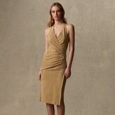 Thumbnail for your product : Ralph Lauren Collection Ralph Lauren Laura Lamb-Suede Cocktail Dress