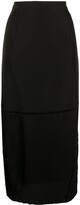 Thumbnail for your product : MM6 MAISON MARGIELA Panelled Side-Slit Skirt