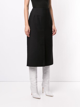 Agnona Panelled Mid-Length Skirt