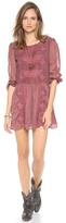 Thumbnail for your product : Free People Leigh Long Sleeve Lace Dress