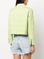 Thumbnail for your product : Baum und Pferdgarten Crepe-Texture Buttoned Jacket
