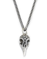 Thumbnail for your product : King Baby Studio Raven Skull Pendant Necklace