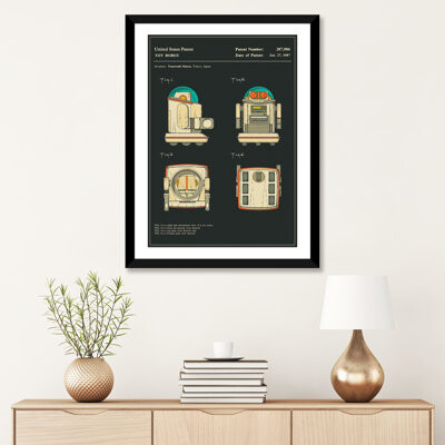 Tomotoshi Matsui (Tomy Kogyo, Inc.) Toy Robot ("Omnibot") Patent Kids Wall Décor