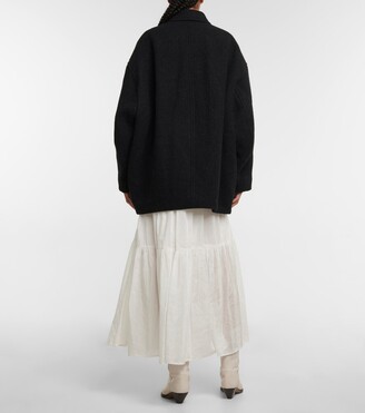 Isabel Marant Delinda wool-blend shirt jacket