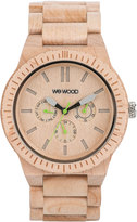 Thumbnail for your product : WeWood Watches 28984 WeWood Watches Kappa Maple Wood Chrono Watch, Beige