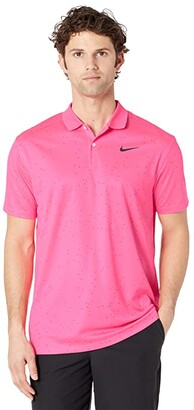 pink nike polo