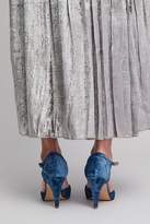 Thumbnail for your product : Rachel Simpson Tess Floral Velvet T-bar Sandals