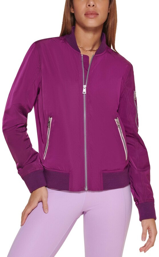 discount 64% WOMEN FASHION Jackets Jacket Sports Oxylane jacket Purple XXL 