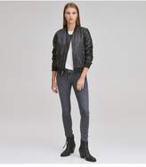 Thumbnail for your product : Andrew Marc Wynn Leather Bomber Jacket