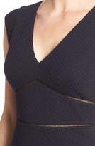 Thumbnail for your product : Rebecca Taylor 'Taylor' V-Neck Fit & Flare Dress