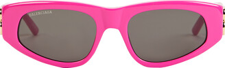 Balenciaga Dynasty Logo D-Frame Sunglasses