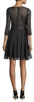 Thumbnail for your product : The Kooples Lace-Up Fit-&-Flare Dress