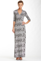 Thumbnail for your product : Diane von Furstenberg Abigail Silk Wrap Maxi Dress
