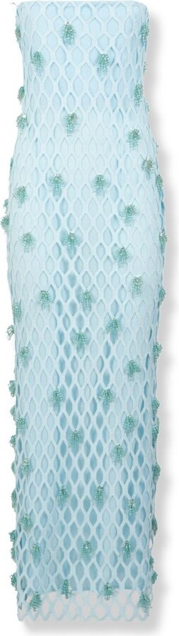Simkhai Iridessa Beaded Column Dress