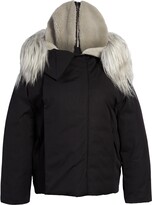 Secret Hooded Down Parka with 