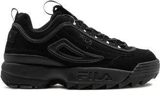 fila men's black sneakers