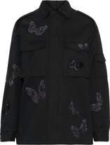 Thumbnail for your product : Valentino Appliqued Cotton-twill Jacket