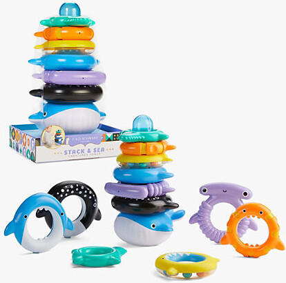 FAO Schwarz Toy Stack Tower Sea Creatures Playset