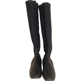Thumbnail for your product : Bottega Veneta Black Leather Boots