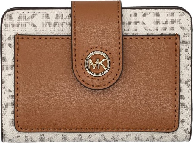 MICHAEL Michael Kors Logo Plaque Bi-Fold Wallet