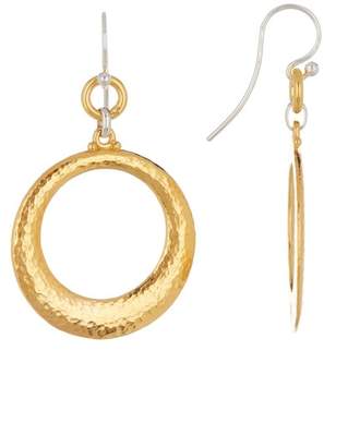 Gurhan 24K Gold Vermeil Large Tapered Hoopla Earrings