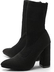 boohoo NEW Womens Knitted Sock Boots in