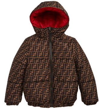 Fendi Reversible Hooded Puffer Jacket