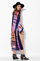 Thumbnail for your product : Reverse Tie-Dye Maxi Kimono Jacket