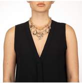 Thumbnail for your product : Alexis Bittar Hammered Bamboo And Multi-Stone Mesh Chain Charm Necklace
