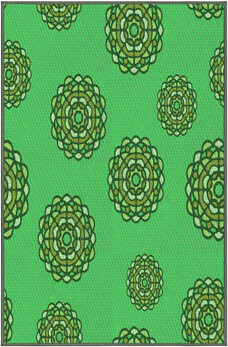 Rug Tycoon 100% Machine Washable Patterned 2989 Area Rug