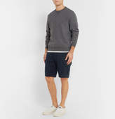 Thumbnail for your product : Brunello Cucinelli Cotton-Blend Cargo Shorts - Men - Midnight blue