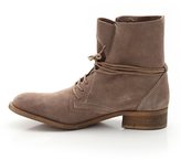 Thumbnail for your product : La Redoute R essentiel Unlined Suede Lace-Up Ankle Boots