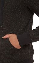 Thumbnail for your product : Barneys New York Flecked Zip-Up Hoodie-Black