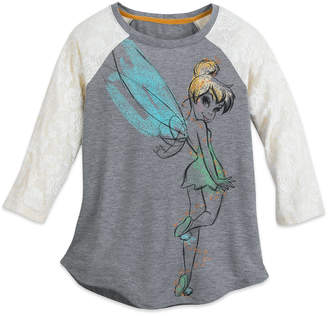 Disney Tinker Bell Raglan T-Shirt for Women by Boutique