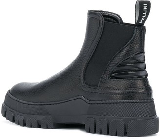 Pollini Track Sole Ankle Boots