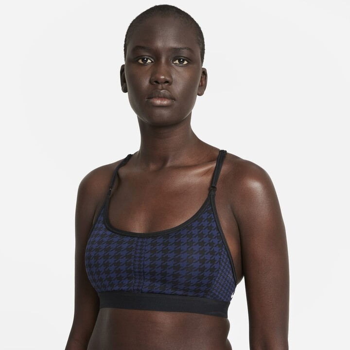 Nike Dri-FIT Indy Icon Clash Women's Light-Support Padded Houndstooth Sports  Bra - ShopStyle