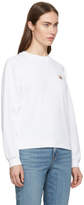 Thumbnail for your product : MAISON KITSUNÉ White Fox Head Patch Sweatshirt