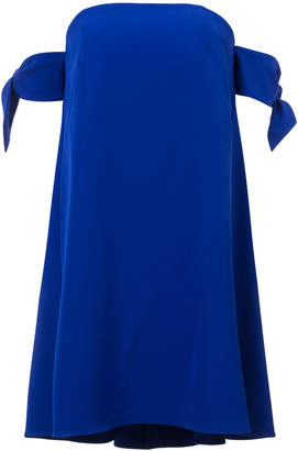 Milly knotted sleeves dress